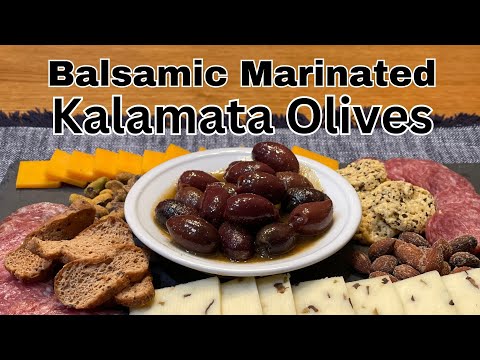 Charcuterie Board Game Changer: Balsamic Dijon Marinated Olives