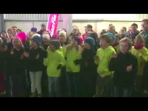 Eröffnung der Spielbodenbahn Saas-Fee