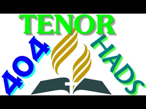 404-  Ó DEUS, CONTIGO ALMEJO ANDAR  -  TENOR