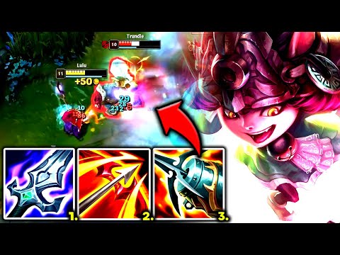 LULU TOP BUT MY AA'S DO 300% MORE DAMAGE (THIS IS STRONG!) - S13 Lulu TOP Gameplay Guide