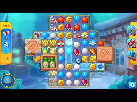 [FISHDOM Walkthrough] Level 7007 Super Hard