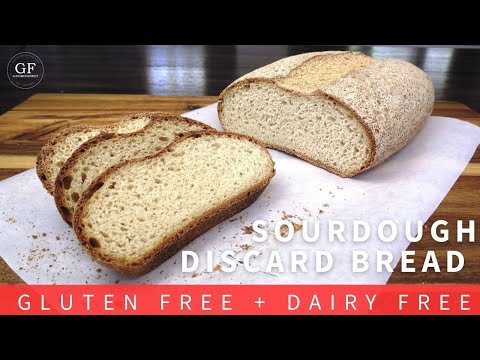 Sourdough Discard BATARD Recipe (Gluten-Free & Dairy-Free)