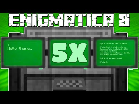 MEKANISM 5X ORE PROCESSING SETUP! EP16 | Minecraft Enigmatica 8 [Modded 1.18.2 Questing Modpack]