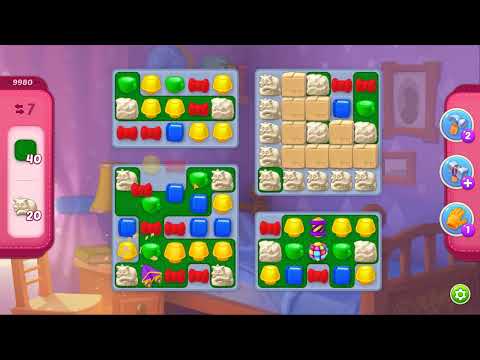 Homescapes Level 9980 No Boosters Gameplay