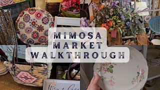 Mimosa Market Walkthrough /Shabby Chic & Vintage Home Decor #shopping #decor #design #trending