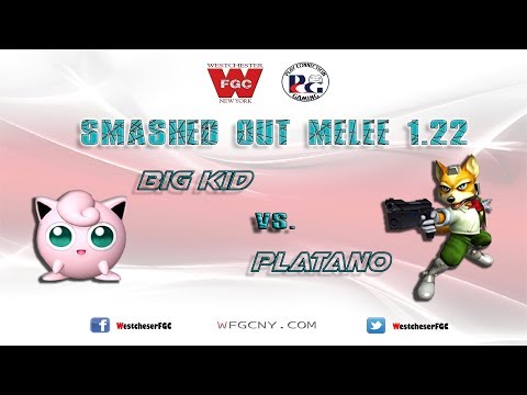 Smashed Out V1.22 - Melee - BIG KID Vs. PlataNO - Winners Quarter Finals