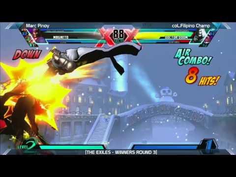 UMVC3: Marc Pinoy vs coL. Filipino Champ - The Exiles