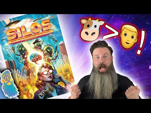 SILOS Board Game Review - Cow Are Greater Then People