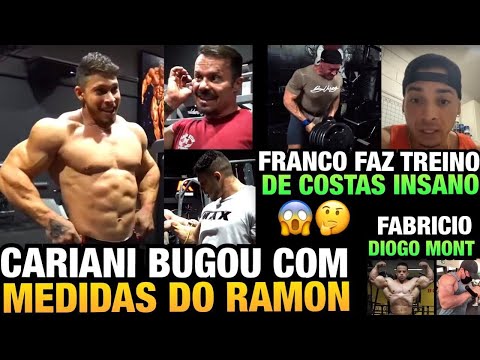 RAMON BUGOU CARIANI - FRANCO IMPRESSIONA EM TREINO E MANDA A REAL + FABRICIO ENORME E MAIS