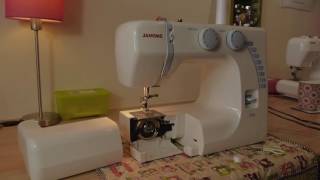 Threading your front loading sewing machine