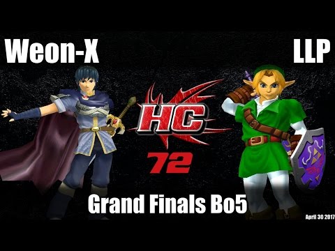 HC72 Melee Grand Finals Bo5: Weon-X (Marth) vs LLP (Link)