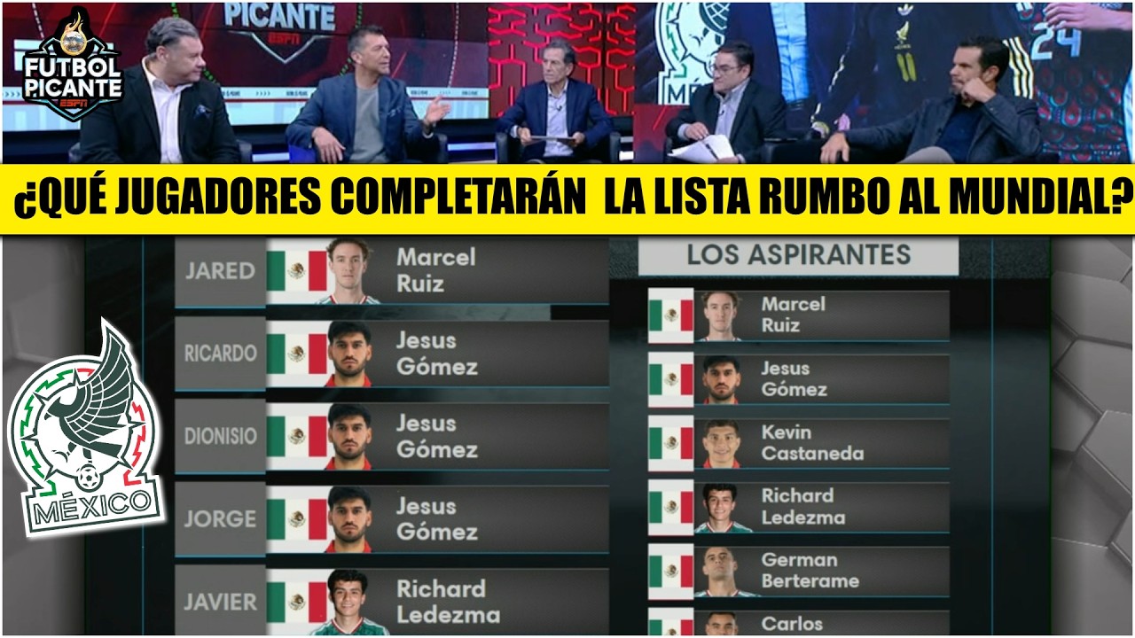 EXPLOTAN en PICANTE por QUIÉN SERÁ ÚLTIMO en ESTAR SELECCIÓN MEXICANA para MUNDIAL | Futbol Picante