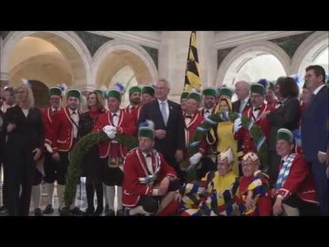 Münchner Schäffler @Bayerische Staatskanzlei  München am 21 02 2017 Teil VI