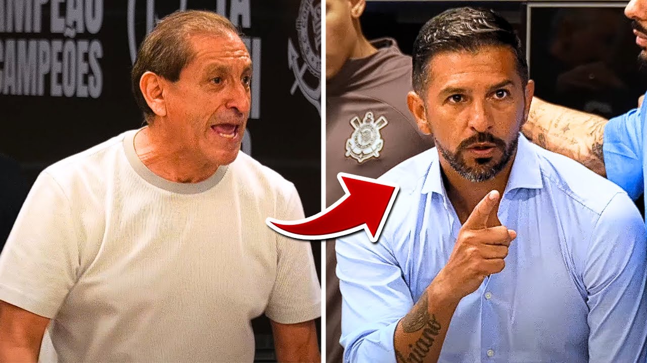 🚨DE ARREPIAR! OLHA SÓ COMO FOI A PRELEÇÃO DO RÁMON DÍAZ E EMILIANO DÍAZ NO VESTIÁRIO DO CORINTHIANS