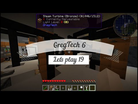 [Играем в GregTech 6] #19 Обновляем базу. Стекло. Бетон. 1024 RU/t.