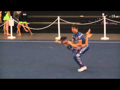 Anna Blough & Brian Coffey Mixed Pairs Level 9 Warm up session 2