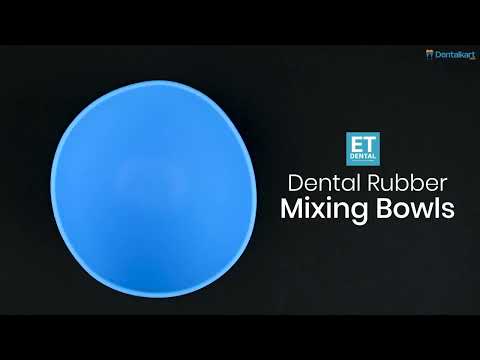 ET Dental Rubber Mixing Bowls #dentaltools