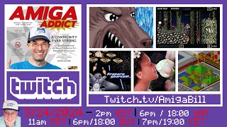 3/24/2024 Commodore Amiga -  Wolfchild & Populous, New Amiga Games, The Latest Amiga News & More!
