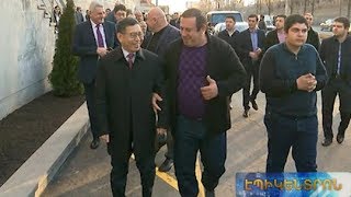 Գ.Ծառուկյանը ներկա է գտնվել չինական «Քինգ Լոնգ» ընկերության ավտոսրահի բացմանը