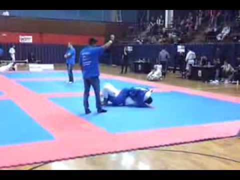 BJJ Hungarian Open 2013 blue belt open class quarter final