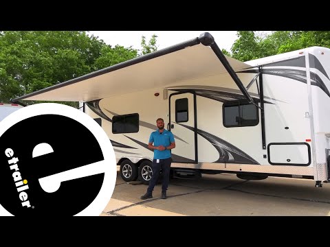 Solera Replacement Awning Fabric Installation - 2017 Forest River Work and Play TT Toy Hauler