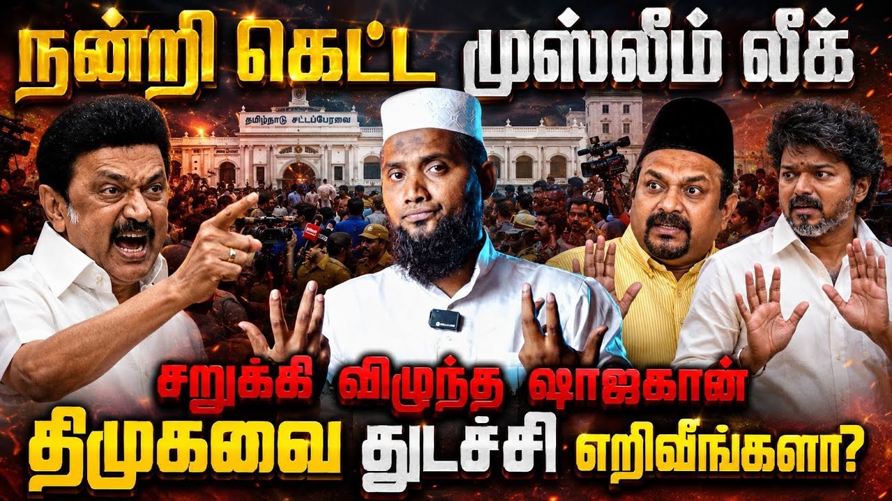 🚨 நன்றிக்கெட்ட முஸ்லீம் லீக்?😳 சறுக்கி விழுந்த ஷாஜ?