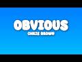 Chris Brown - Obvious