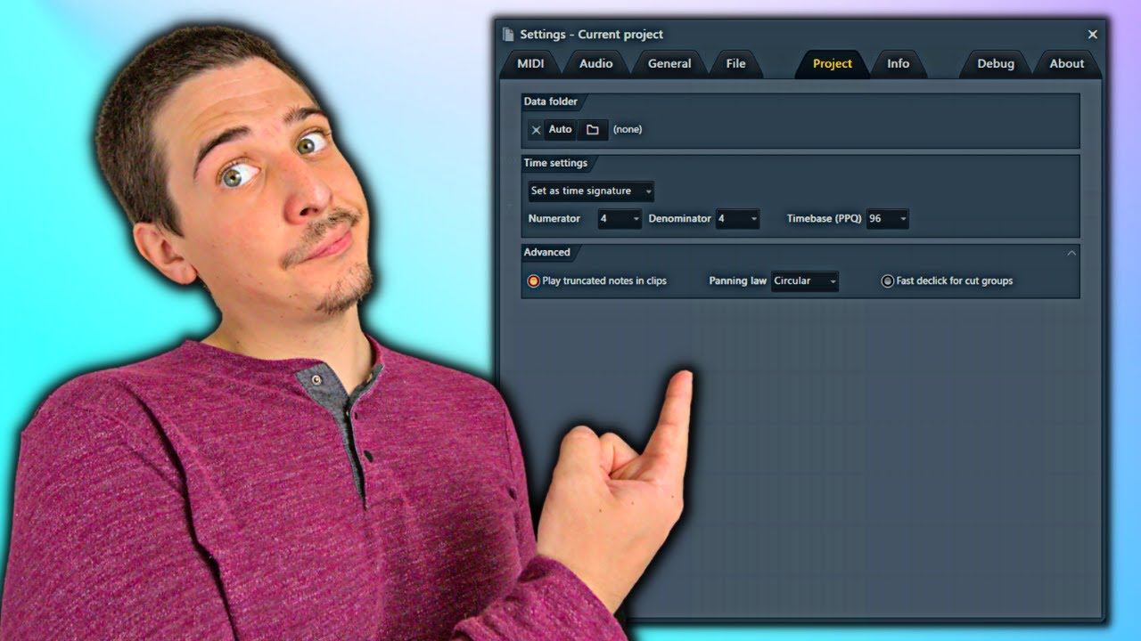 Project General Settings Explained | Project Settings in Depth (Settings - Current Project)