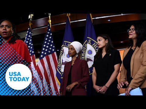 Congresswomen "squad" respond to President Trump's tweets USA TODAY