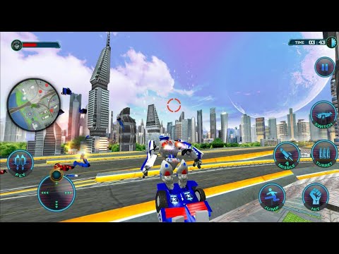 US Police Robot Car Revenge | Android Gameplay (Cartoon Games Network)