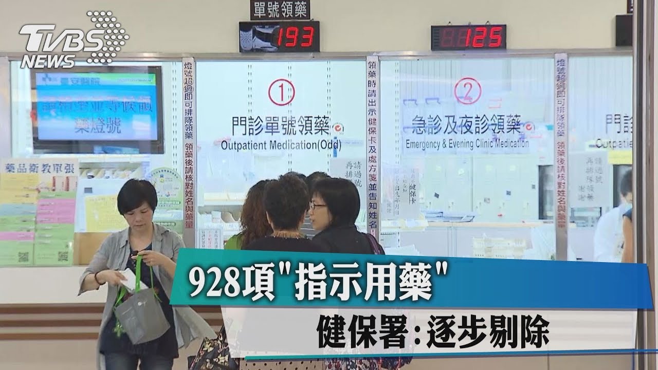 928項「指示用藥」 健保署:逐步剔除!