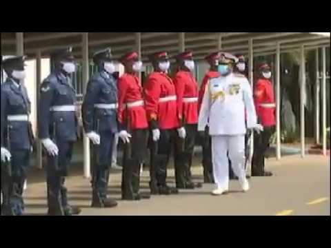 Change of Guard LT Gen Kibochi takes over from Gen. Mwathethe as new Chief of Defence Forces