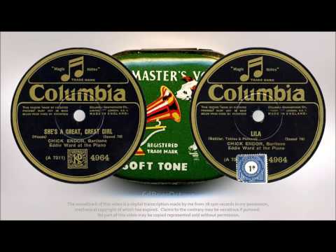 She's A Great Great Girl + Lila (1928) Chick Endor