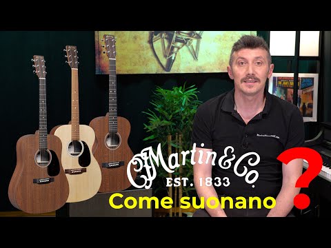 MARTIN D-X1E Koa con Borsa