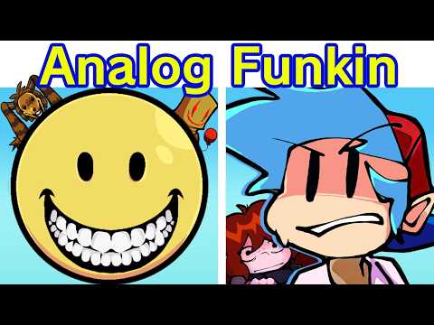 FNF VS Analog Funkin V1 | Backrooms/Walten Files/No More Innocence & More