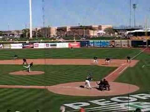 Matt Antonelli hits a liner to SS 3/6/2008