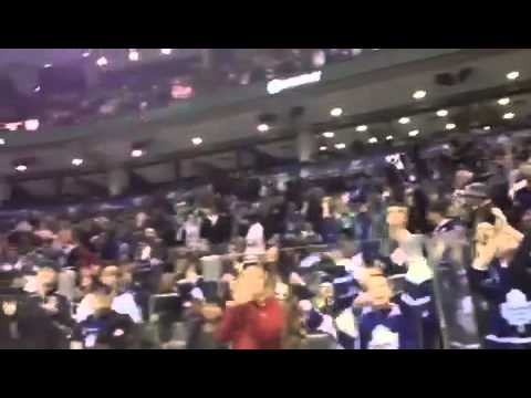 Leafs Party Celebrates Goal