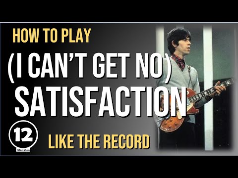 (I Can't Get No) Satisfaction - The Rolling Stones | Guitar Lesson