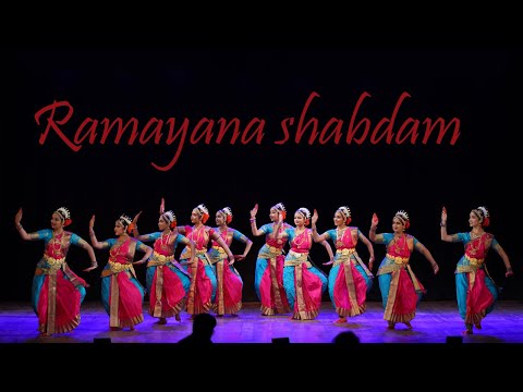 Kandula Kuchipudi Natyalayam | Ramayana shabdam | 10th Annual day at Ravindra Bharathi