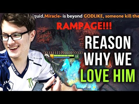 Liquid.Miracle- Reason Why We Love the M-GOD of Dota 2