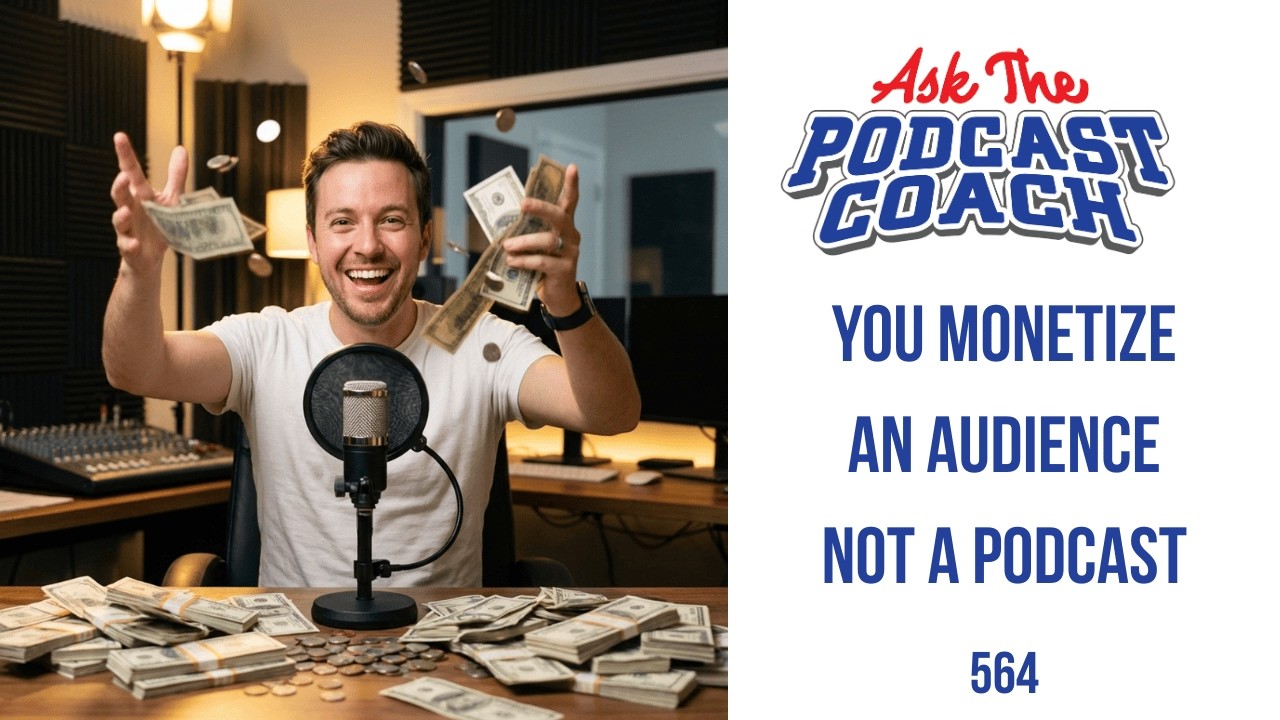 Monetize Your Audience, Not Your Podcast