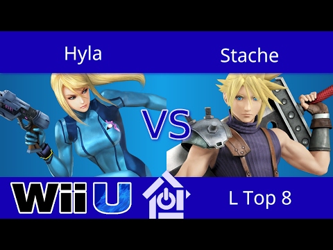 MSK 2/13/17 - Hyla (Zero Suit Samus) vs Stache (Cloud) - Smash 4 L Top 8