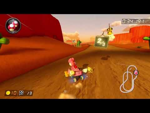 N64 Kalimari Desert [150cc] - 1:28.494 - Army (Mario Kart 8 Deluxe World Record)