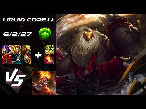 Team Liquid CoreJJ SUPPORT Bard vs Brand - NA Challenger Patch 25.S1.7
