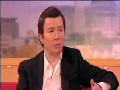 Rick Astley on GMTV Friday 6th February 2009