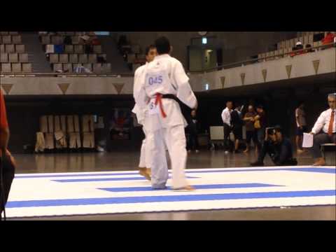 Hugo Medina-WSKF Panamá kumite OPEN. WSKF wolrd Championship 2015. Final Match Jordan vs Panama