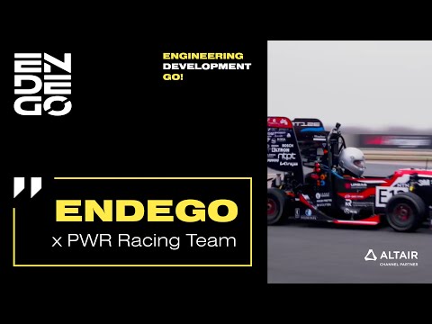 Endego x PWR Racing Team | Altair HyperWorks