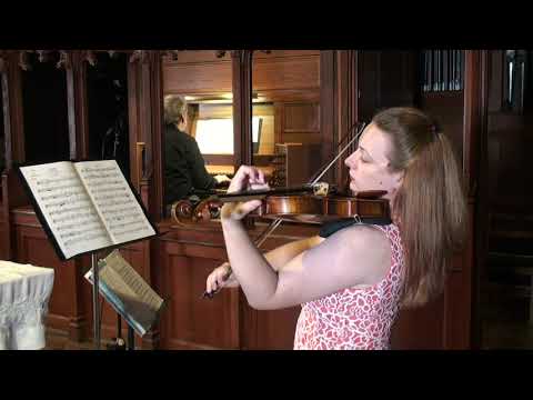 Classical music: This Saturday at noon Grace Presents offers a virtual HD concert of organ and violin music