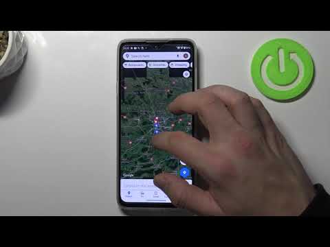 How to Change Map Type on MOTOROLA Edge 20 Lite Google Maps