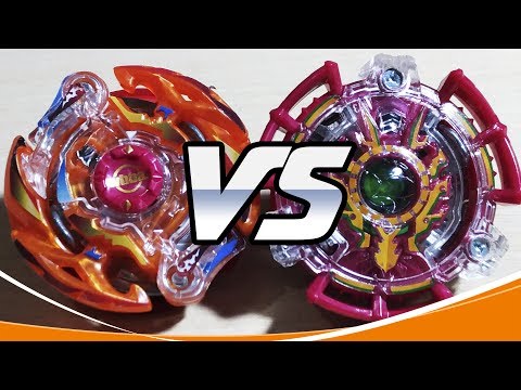 Blaze Ragnaruk .4G.T vs Exceed Evileye .G.At - [Beyblade Burst] - ベイブレードバースト